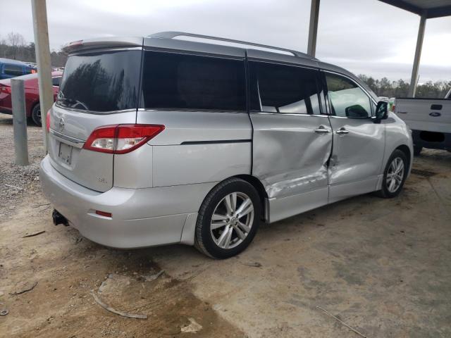 JN8AE2KP1F9132639 - 2015 NISSAN QUEST S SILVER photo 3