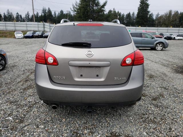 JN8AS58V38W146708 - 2008 NISSAN ROGUE S SILVER photo 6