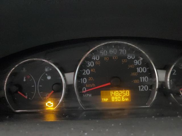 1G8AJ54F85Z105752 - 2005 SATURN ION LEVEL 2 ნაცრისფერი ფოტო 9