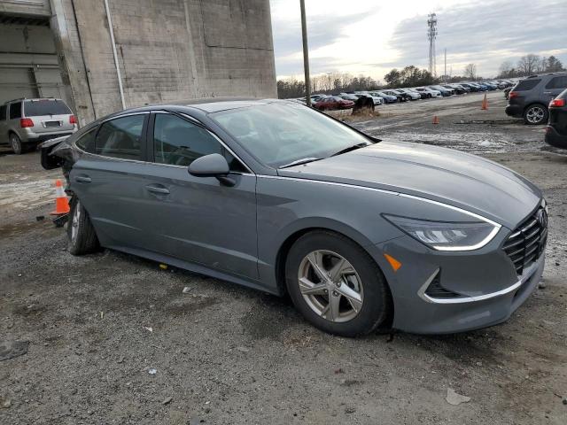 5NPEG4JA3MH130377 - 2021 HYUNDAI SONATA SE GRAY photo 4