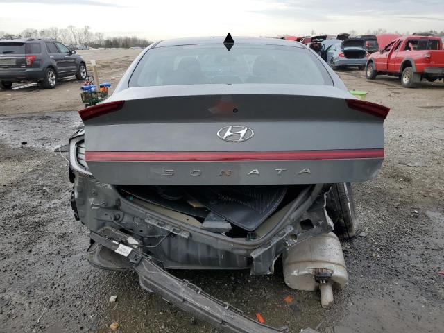 5NPEG4JA3MH130377 - 2021 HYUNDAI SONATA SE GRAY photo 6