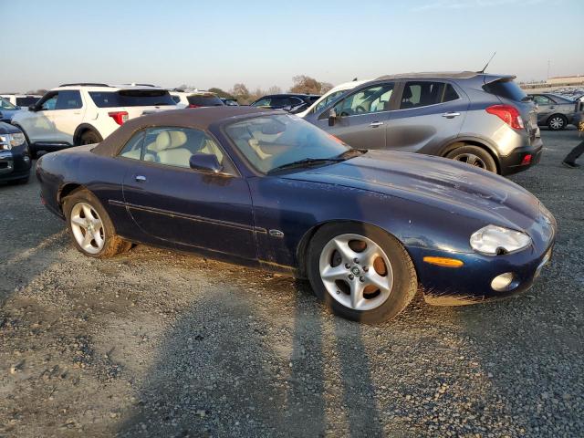 SAJDA42C61NA21585 - 2001 JAGUAR XK8 BLUE photo 4