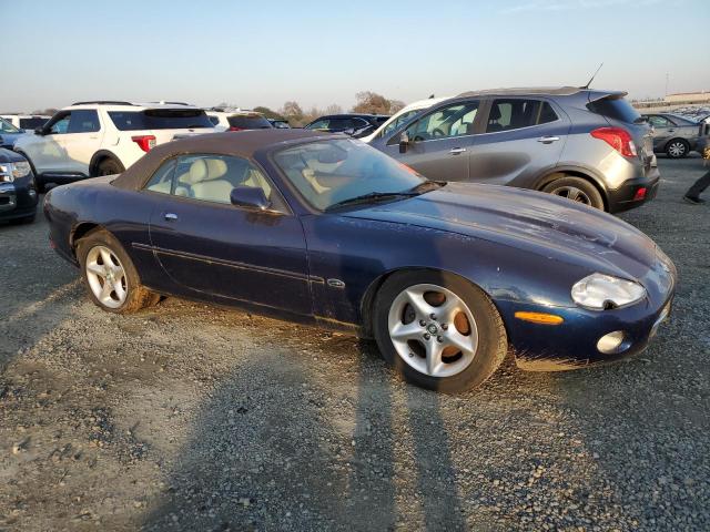 SAJDA42C61NA21585 - 2001 JAGUAR XK8 BLUE photo 4