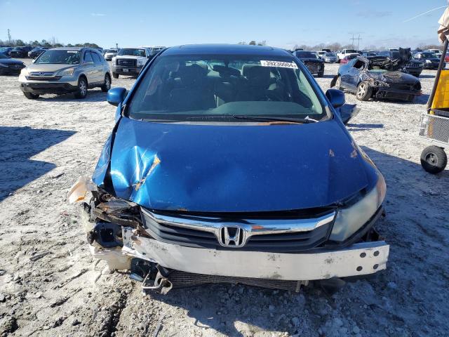 2HGFB2F84CH513184 - 2012 HONDA CIVIC EX BLUE photo 5