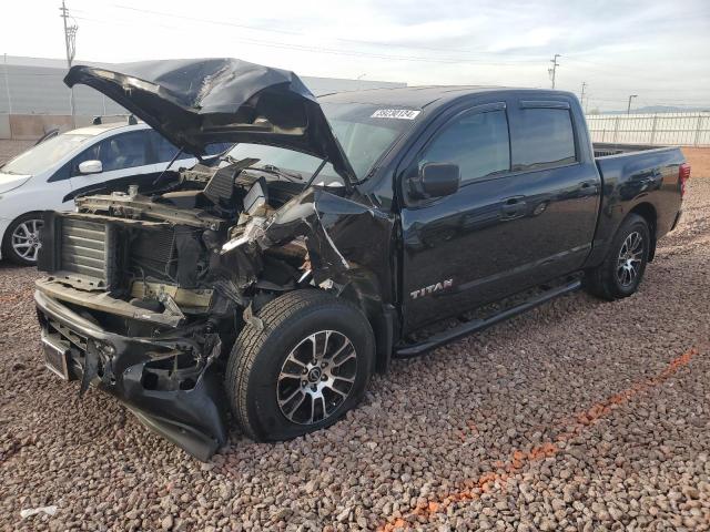 1N6AA1EK6HN569318 - 2017 NISSAN TITAN S BLACK photo 1