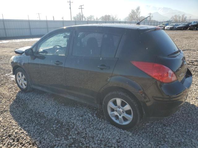 3N1BC13E57L448375 - 2007 NISSAN VERSA S BLACK photo 2