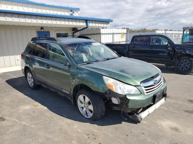 4S4BRDJC5B2435307 - 2011 SUBARU OUTBACK 3.6R LIMITED GREEN photo 4