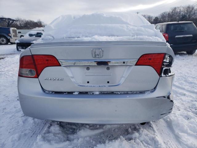 19XFA1F68AE080195 - 2010 HONDA CIVIC LX-S Արծաթագույն լուսանկար 6