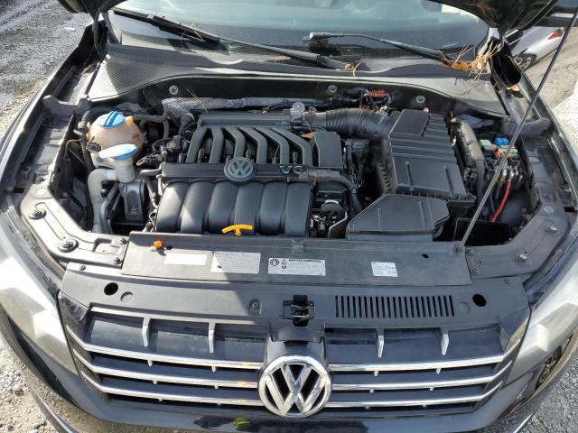 1VWCM7A35DC069254 - 2013 VOLKSWAGEN PASSAT SEL BLACK photo 11