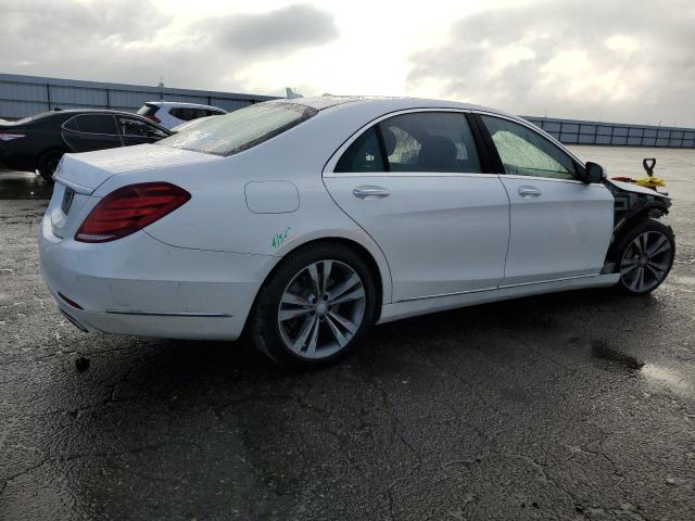 WDDUG8CB9EA053781 - 2014 MERCEDES-BENZ S 550 WHITE photo 3