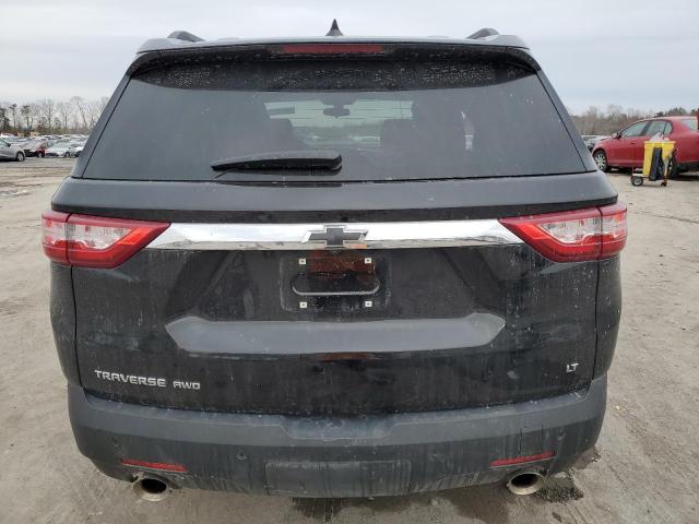 1GNEVHKW7MJ204986 - 2021 CHEVROLET TRAVERSE LT BLACK photo 6