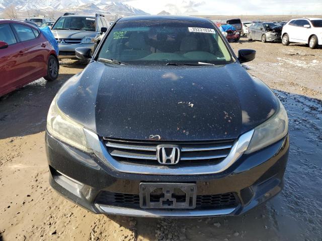 1HGCR2F33DA229841 - 2013 HONDA ACCORD LX BLACK photo 5