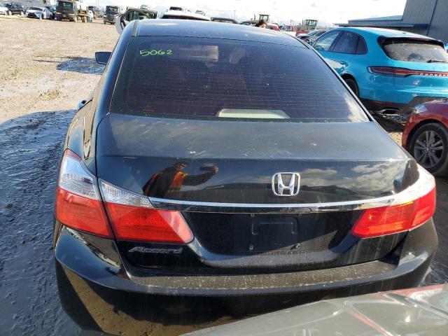 1HGCR2F33DA229841 - 2013 HONDA ACCORD LX BLACK photo 6