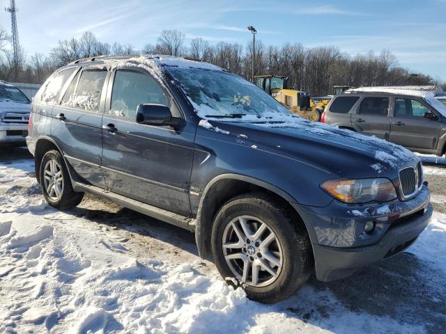 5UXFA13515LY01464 - 2005 BMW X5 3.0I BLUE photo 4