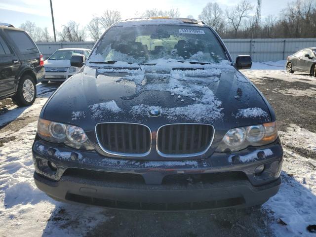 5UXFA13515LY01464 - 2005 BMW X5 3.0I BLUE photo 5