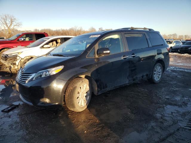 5TDDK3DCXFS122484 - 2015 TOYOTA SIENNA XLE BLACK photo 1