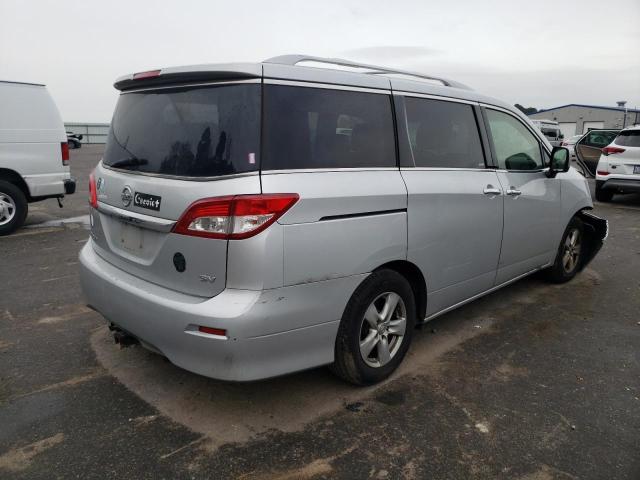 JN8AE2KP6G9150166 - 2016 NISSAN QUEST S SILVER photo 3