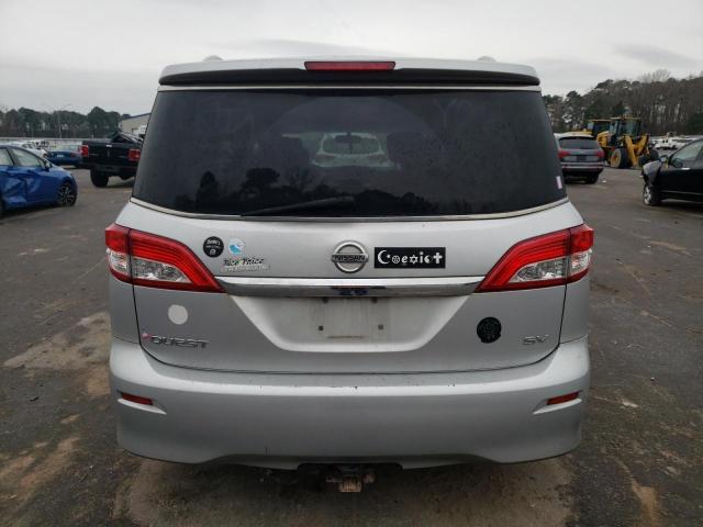 JN8AE2KP6G9150166 - 2016 NISSAN QUEST S SILVER photo 6