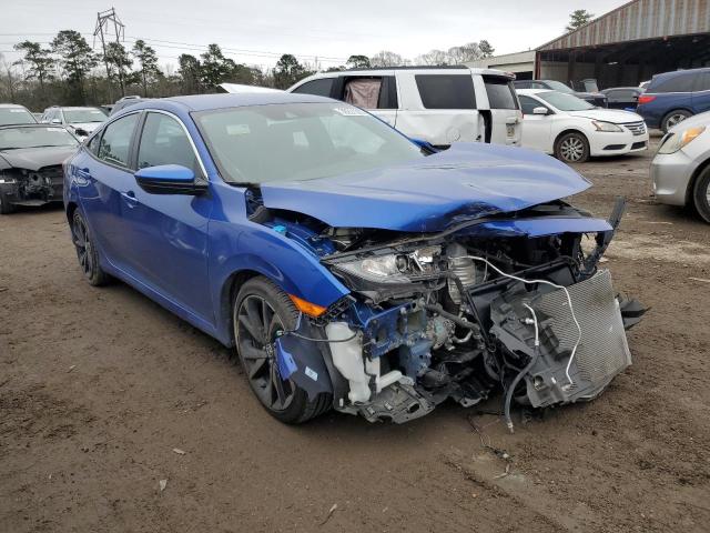 2HGFC2F81MH546559 - 2021 HONDA CIVIC SPORT 蓝色 照片 4