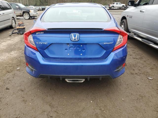 2HGFC2F81MH546559 - 2021 HONDA CIVIC SPORT BLUE photo 6