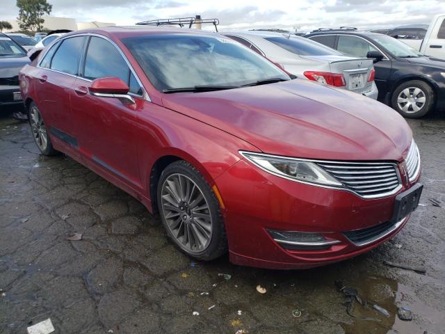 3LN6L2LUXDR816842 - 2013 LINCOLN MKZ HYBRID RED photo 4