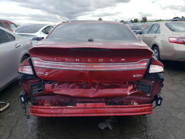 3LN6L2LUXDR816842 - 2013 LINCOLN MKZ HYBRID RED photo 6