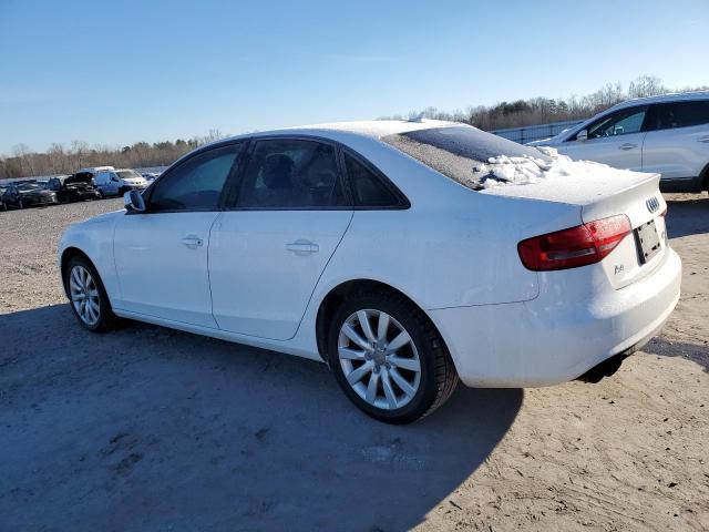 WAUBFAFL6EN034594 - 2014 AUDI A4 PREMIUM WHITE photo 2