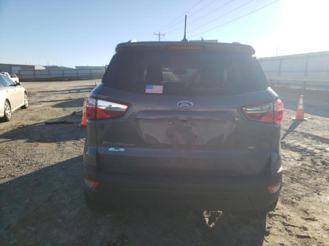 MAJ3S2GE0MC447989 - 2021 FORD ECOSPORT SE GRAY photo 6