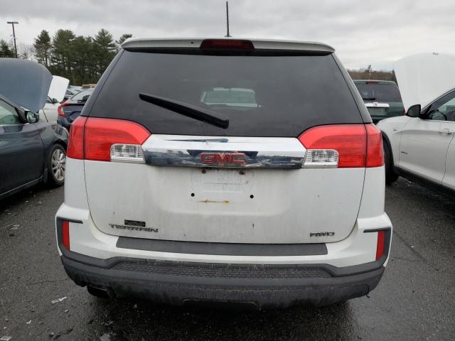 2GKFLSEK9G6126225 - 2016 GMC TERRAIN SLE WHITE photo 6