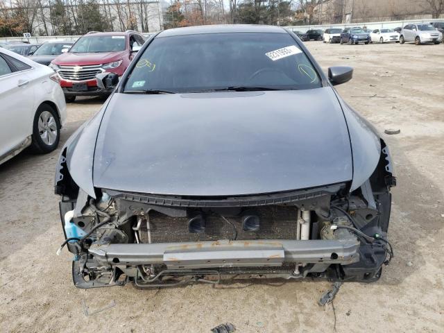 1HGCS12839A025824 - 2009 HONDA ACCORD EXL GRAY photo 5