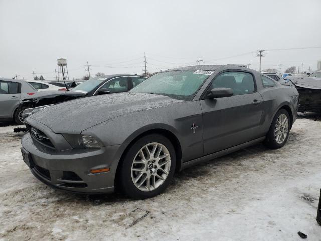 1ZVBP8AM9E5328254 - 2014 FORD MUSTANG GRAY photo 1