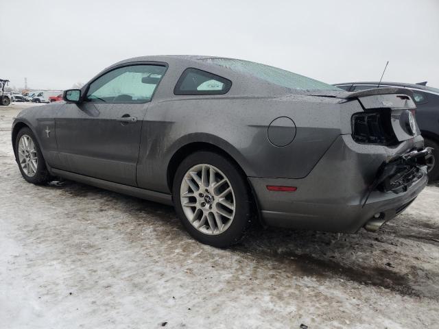 1ZVBP8AM9E5328254 - 2014 FORD MUSTANG GRAY photo 2