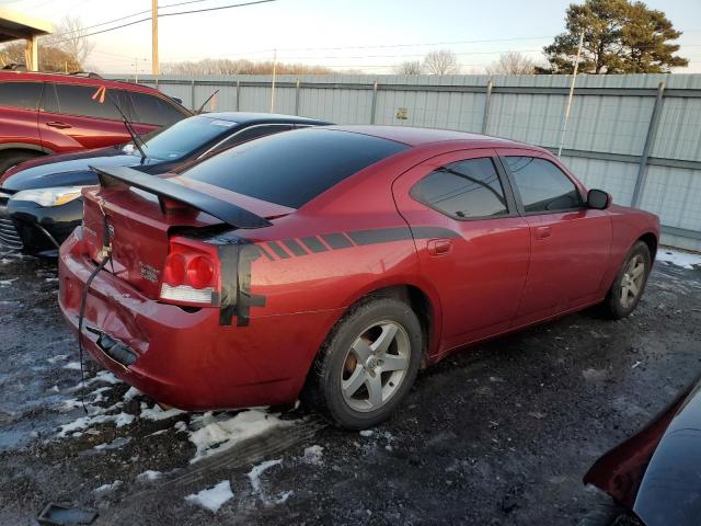 2B3CA4CVXAH202626 - 2010 DODGE CHARGER RED photo 3