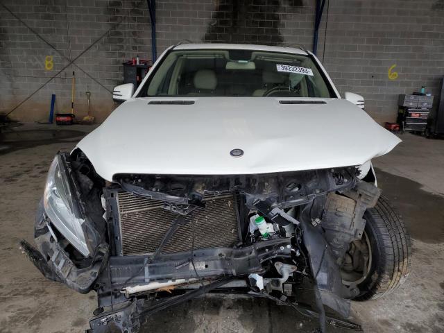 4JGDA5HB1DA155203 - 2013 MERCEDES-BENZ ML 350 4MATIC WHITE photo 5