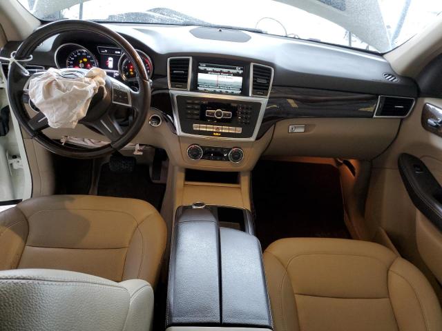 4JGDA5HB1DA155203 - 2013 MERCEDES-BENZ ML 350 4MATIC WHITE photo 8