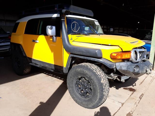 JTEBU11F970028813 - 2007 TOYOTA FJ CRUISER YELLOW photo 4