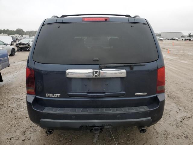 5FNYF3H90BB032120 - 2011 HONDA PILOT TOUR BLUE photo 6