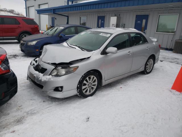 2T1BU40EX9C147560 - 2009 TOYOTA COROLLA BASE SILVER photo 1