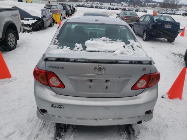 2T1BU40EX9C147560 - 2009 TOYOTA COROLLA BASE SILVER photo 6
