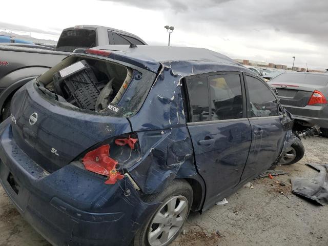 3N1BC13E18L462839 - 2008 NISSAN VERSA S BLUE photo 3