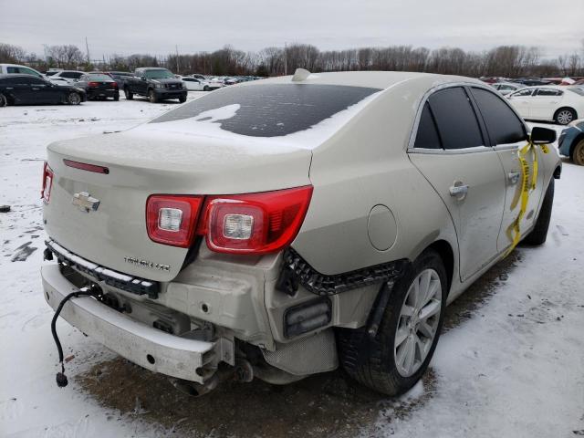 1G11H5SLXEF250957 - 2014 CHEVROLET MALIBU LTZ ვერცხლისფერი ფოტო 3