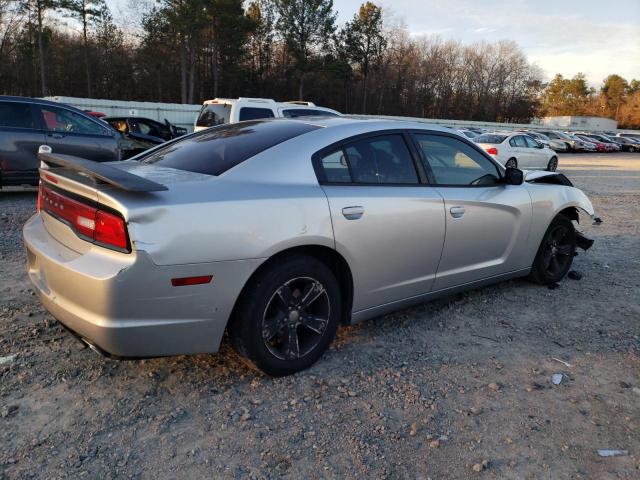 2C3CDXBG7CH185298 - 2012 DODGE CHARGER SE SILVER photo 3