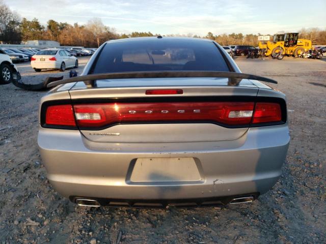 2C3CDXBG7CH185298 - 2012 DODGE CHARGER SE SILVER photo 6