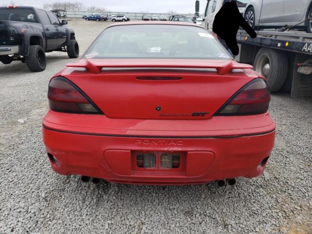 1G2NW12E52C201269 - 2002 PONTIAC GRAND AM GT RED photo 6