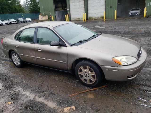 1FAFP53U85A213142 - 2005 FORD TAURUS SE TAN photo 4