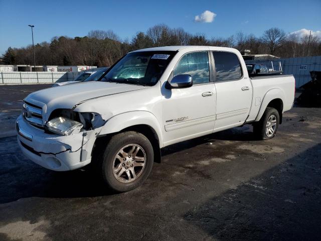 5TBDT44145S496212 - 2005 TOYOTA TUNDRA DOUBLE CAB SR5 WHITE photo 1