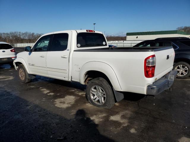 5TBDT44145S496212 - 2005 TOYOTA TUNDRA DOUBLE CAB SR5 WHITE photo 2