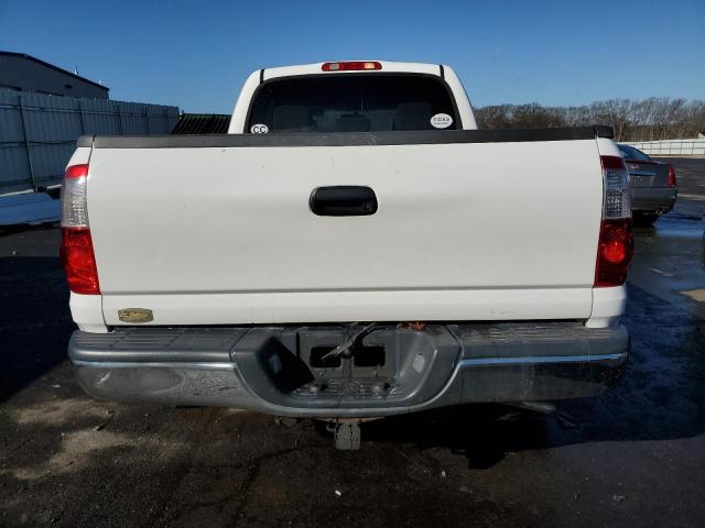 5TBDT44145S496212 - 2005 TOYOTA TUNDRA DOUBLE CAB SR5 WHITE photo 6