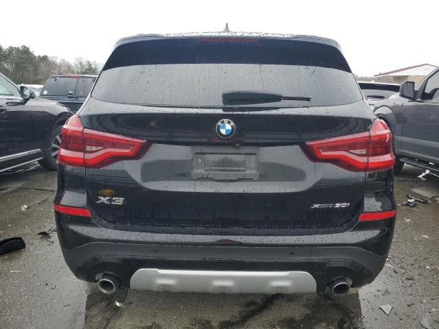 5UXTR9C53KLP77271 - 2019 BMW X3 XDRIVE30I BLACK photo 6