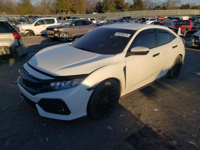 SHHFK7H48JU224249 - 2018 HONDA CIVIC SPORT WHITE photo 1